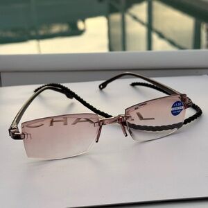 Rimless tinted readers